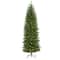 6.5ft. Pre-Lit Green Mountain Pine Artificial Christmas Tree, Clear LED Lights